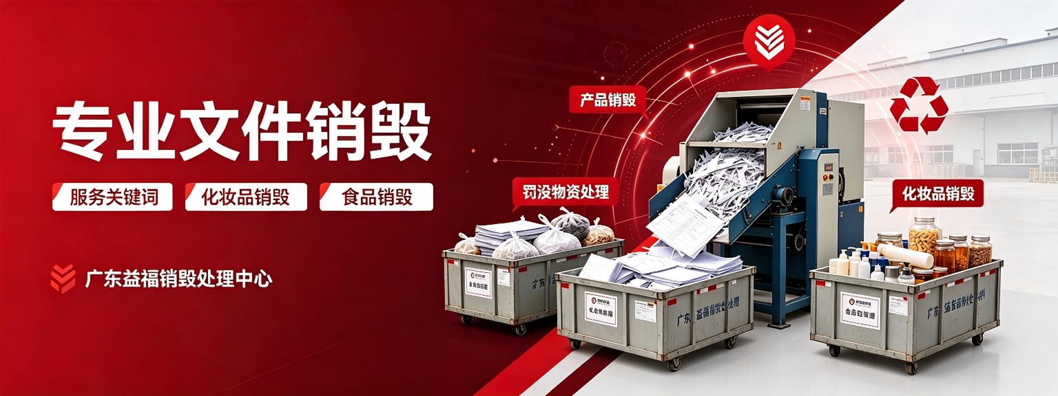 广东益福产品销毁与罚没物资处理